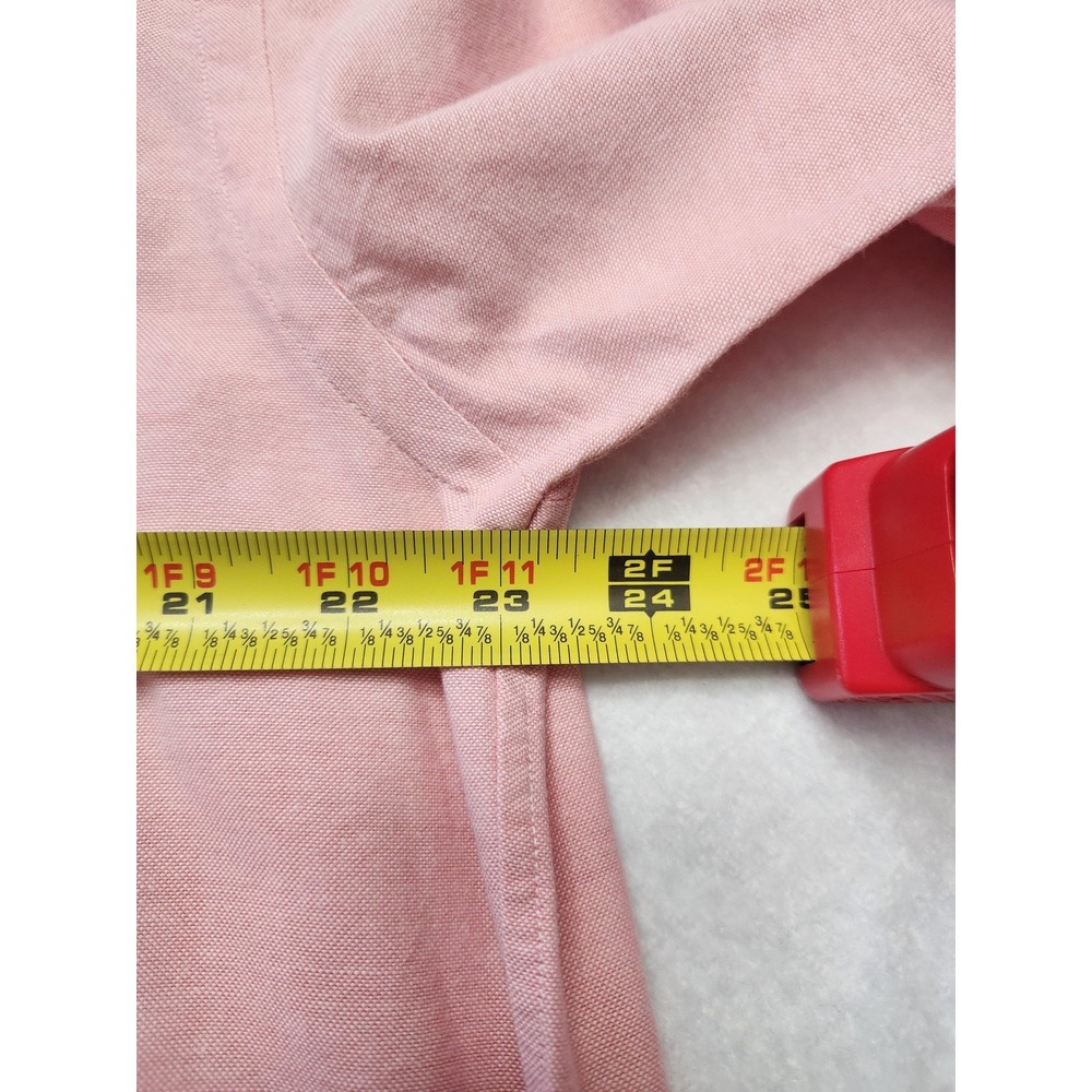 Ralph Lauren Shirt Mens XL Pink Oxford Classic Fit Button Down Long Sleeve Flesh - Picture 10 of 14